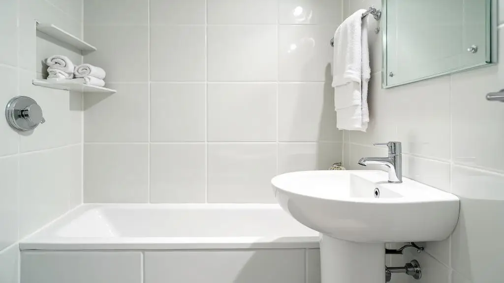 Spotless bathroom