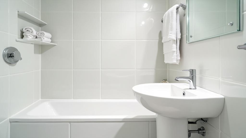 Spotless bathroom