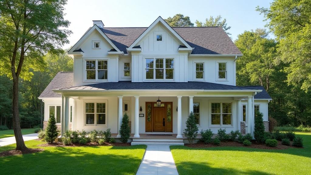 Beautiful home exterior